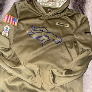 Military Style Denver Broncos Hoodie